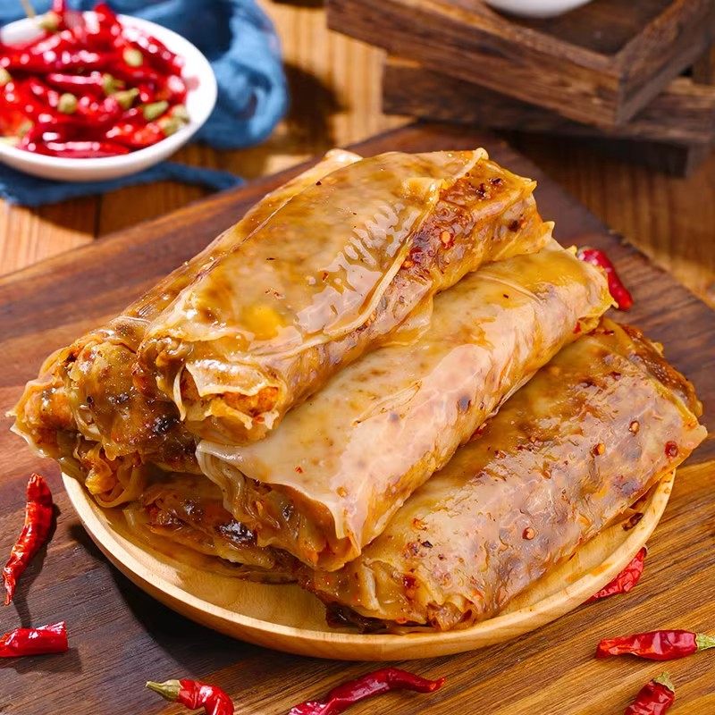 卷面皮速食萧县开袋即食卷凉皮卷饼香辣面食懒人快手早餐真空商用,淘宝优惠券,粉丝福利购,淘宝优惠卷