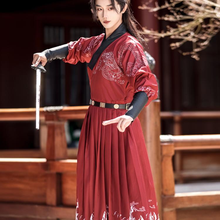 新款原创【龙吟】飞鱼服男女同款帅气飒汉服 - 图2