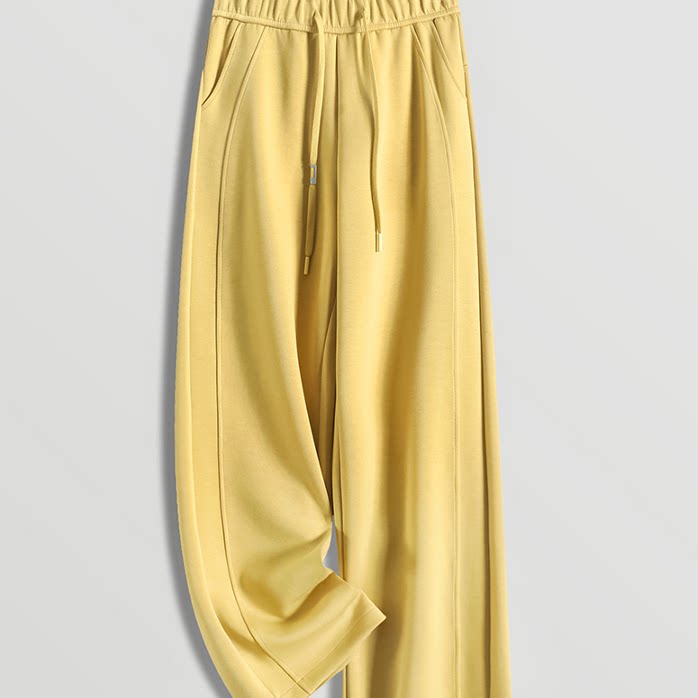 2026新款高腰收腹直筒裤女垂顺显瘦休闲裤B