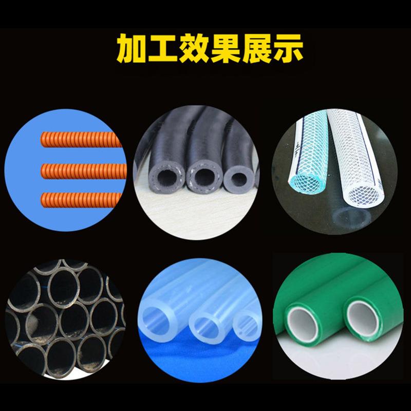 波纹管切管机PVC管自动裁切机硅胶软管切管机皮带送料裁剪机 - 图0