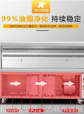 无烟净化烧烤车用摆摊移动环保户商外木不炭烧炉443大型锈钢烤烧