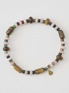 子休沉香粉澳宝玛瑙本命年手链