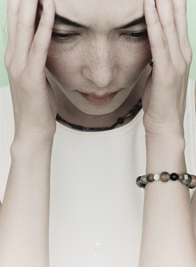 子休沉香月亮多宝手链女生礼物