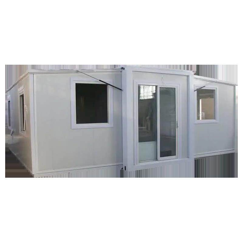 外贸木纹双翼折叠箱房户外拓展箱房两室一厅可移动扩展预制活动房,淘宝优惠券,粉丝福利购,淘宝优惠卷