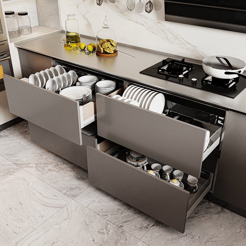 索菲亚不锈钢橱柜整体厨柜厨房家用不锈钢台面钢木防污台面尼兰,淘宝优惠券,粉丝福利购,淘宝优惠卷