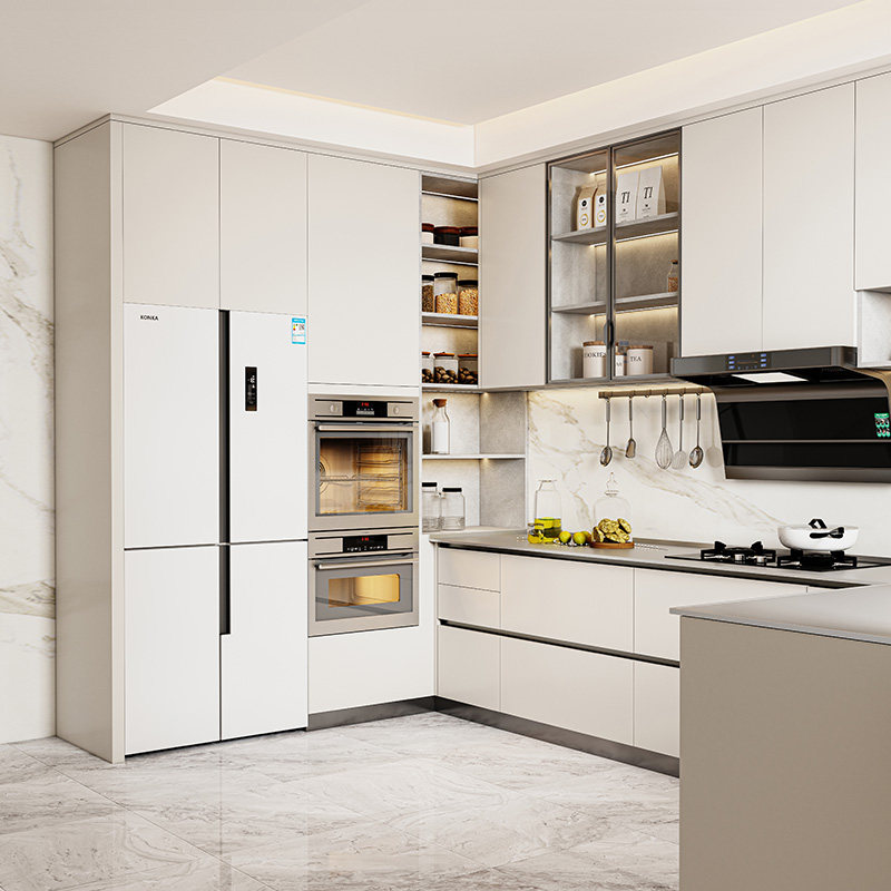 索菲亚不锈钢橱柜整体厨柜厨房家用不锈钢台面钢木防污台面尼兰,淘宝优惠券,粉丝福利购,淘宝优惠卷