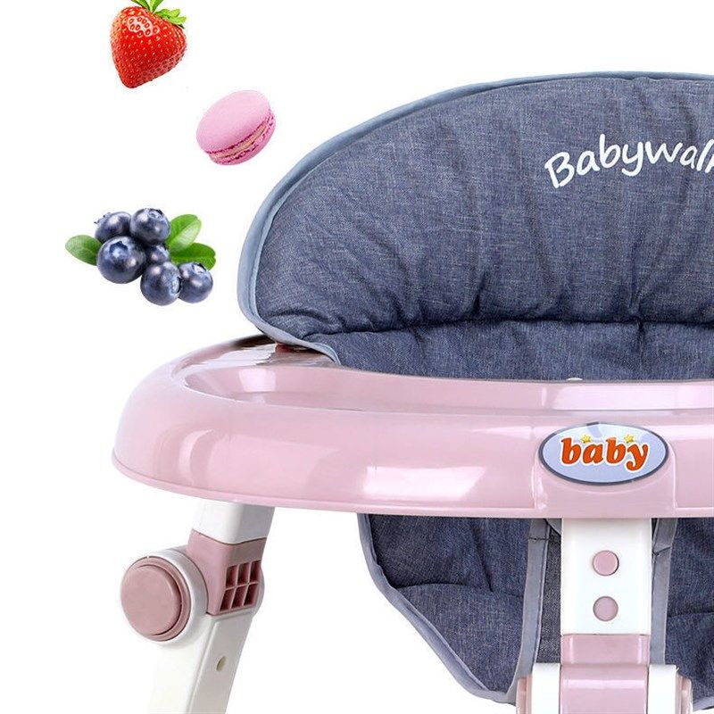 婴儿学步车防O型腿防侧翻起步车可摺叠6-18个月宝宝助步车男女孩,淘宝优惠券,粉丝福利购,淘宝优惠卷