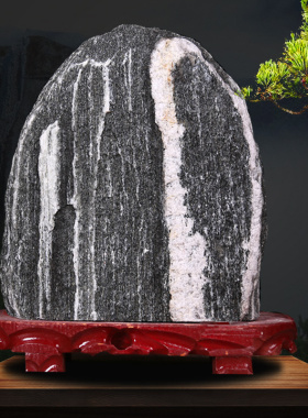 泰山石专营店正h宗泰山石敢当镇宅室内原石补角靠山化路冲青石摆