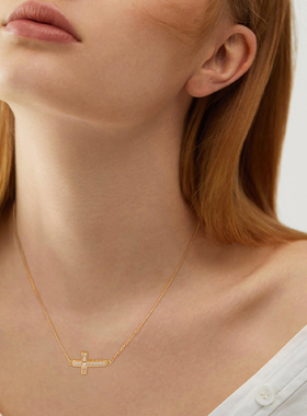 fetro铜合金项链【横向拱