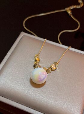 简约复古高级感锁骨女配饰ins链