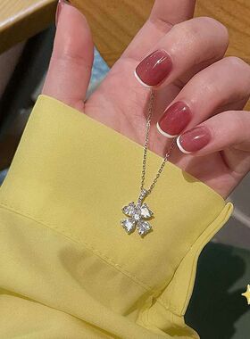 微风轻锁骨链配百搭新款奢小众