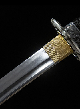 外贸龙泉手工高锰钢日本刀武士
