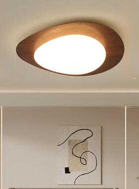 中古房间客厅灯具北欧卧室极简主卧吸顶灯现代简约led灯具诧季风