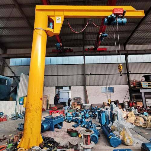 固定式悬臂吊1吨2吨吨5吨吊机车间仓库60度旋转独臂吊起重机 - 图0