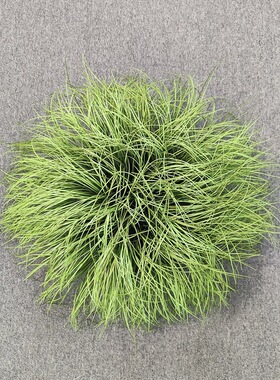 仿真芦苇草狗尾巴草垛草堆景观制作假草绿草软装道具草丛团草