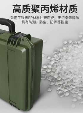 SMRITI暗夜绿防护箱IP67防水等级手提设备安全工具箱摄影拉杆箱