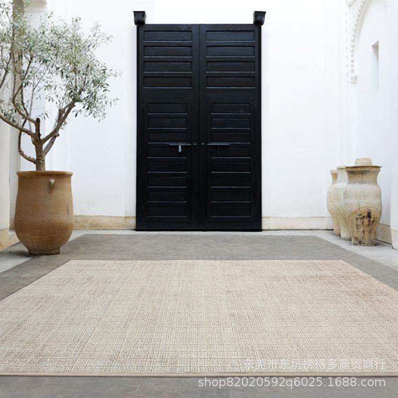 极简纯色客厅地毯沙发茶几现代轻奢简约卧室高级大面积耐脏地垫子,淘宝优惠券,粉丝福利购,淘宝优惠卷