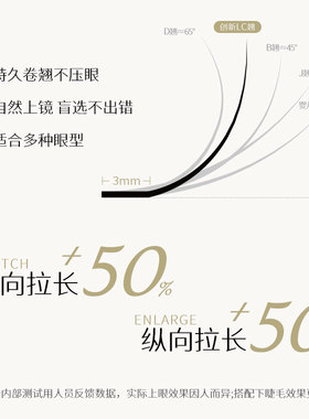 睫与睫美人鱼睫毛韩式鱼尾假睫毛