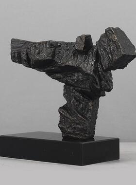 雕塑艺术摆件装饰品类似朱铭太极展示柜高级感轻奢售楼处家居饰品