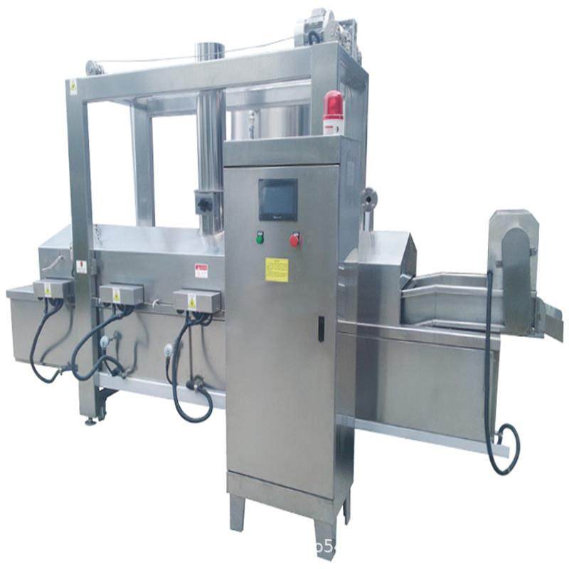 全自动豆花干油炸机器 不锈钢板带防变形油炸机 豆腐串油炸生产线,淘宝优惠券,粉丝福利购,淘宝优惠卷