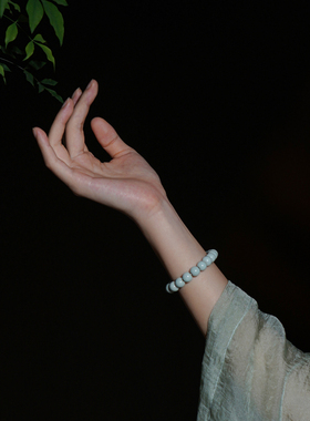 汝窑手串男女款中式礼物