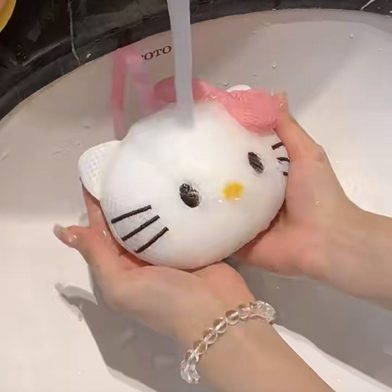 小红书同款可爱沐浴泡澡球浴花搓澡搓背起泡洗浴用品洗澡沐浴花s - 图2