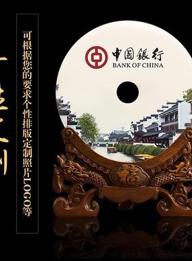 弗朗德装饰品摆件平安扣天然玉石摆件乔迁新居实用玄关客厅摆件