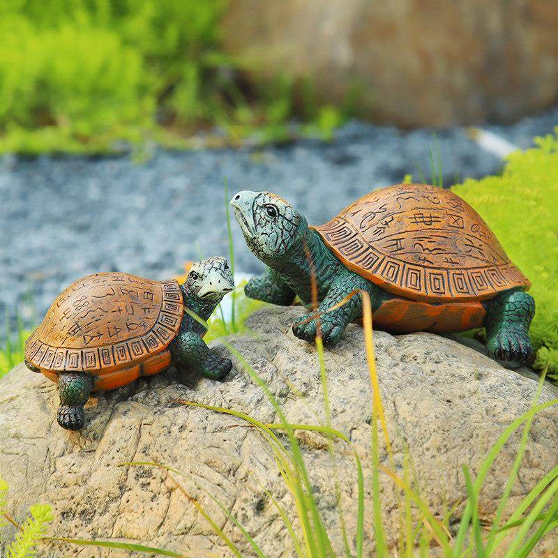 户外庭院假山装饰鱼池鱼缸造景乌龟摆件仿真模型流水盆景观工艺品,淘宝优惠券,粉丝福利购,淘宝优惠卷