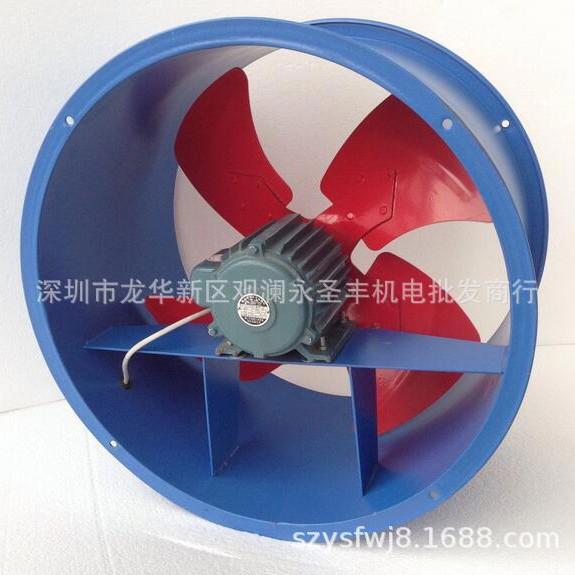 九洲普惠EG-2A-2管道轴流通风机EG-2.5A-4-2圆筒排气扇圆筒抽风机 - 图0