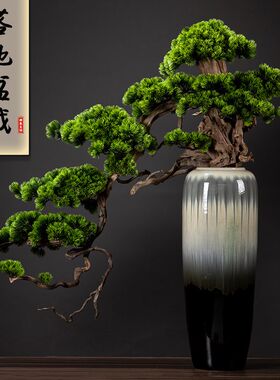 全网热销10万+大型落地花瓶迎客