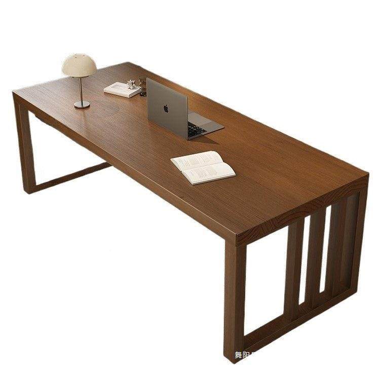 纯实木餐书桌约现代客厅桌家用书房办公桌大长简书桌法桌电脑RBN,淘宝优惠券,粉丝福利购,淘宝优惠卷
