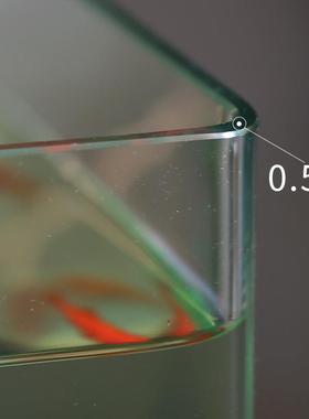 环水招财水电摆件假山电视旁玄关鱼缸电视公76193671室装饰环玻璃