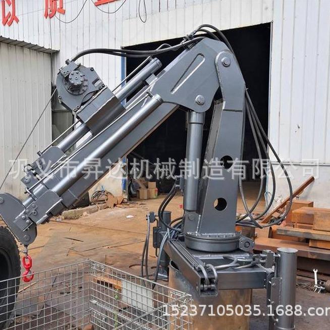 机械1-吨液压车载吊机船用车载液压折臂吊液压随车吊起重机 - 图2