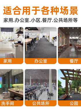 100L加厚分类摇盖垃圾桶公共场所商用垃圾桶餐厅酒店适用工厂批