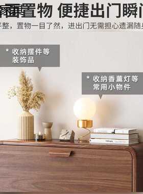 超薄鞋柜家用门口进门靠墙窄翻斗式入户新中式收纳柜鞋架小户型