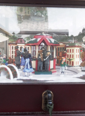 美国MR.CHRISTMAS旋转音乐盒