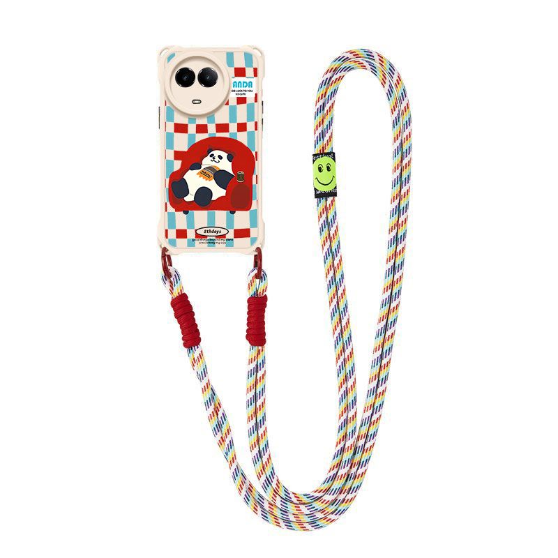 适用真我V50手机壳RMX3783新款realmeV50软硅胶保护套OPPO镜头全包防摔oppov四角挂绳opporealmev潮女realme - 图3