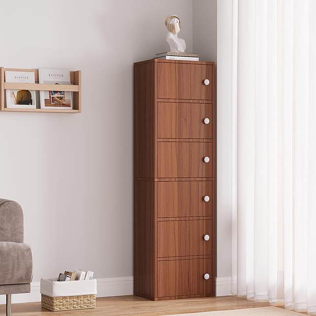 5V living room small vertical cabinet wall cabinet chest of cabinet storage cabinet bedroom side cabinet narrow gap gap cabinet storage cabinet storage