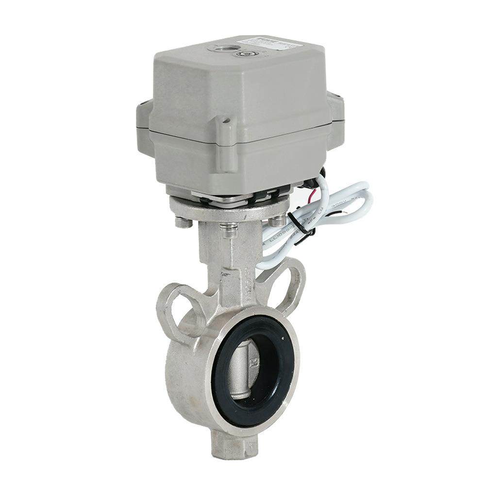 微型电动蝶阀软密封带手动不锈钢304对夹式常压开关阀农田灌溉,淘宝优惠券,粉丝福利购,淘宝优惠卷