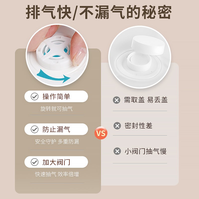 羽绒服收纳袋大衣真空压缩袋挂式棉服衣物整理袋防尘抽气家用袋子 - 图1