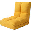 Bay window seat cushion integrated lazy floor lounge chair cushion foldable single backrest sofa floor large futon