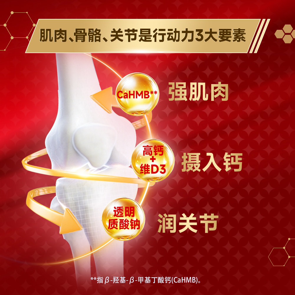 【到手6盒】蒙牛悠瑞骨力金装版奶粉中老年奶粉高钙成人牛奶粉,淘宝优惠券,粉丝福利购,淘宝优惠卷