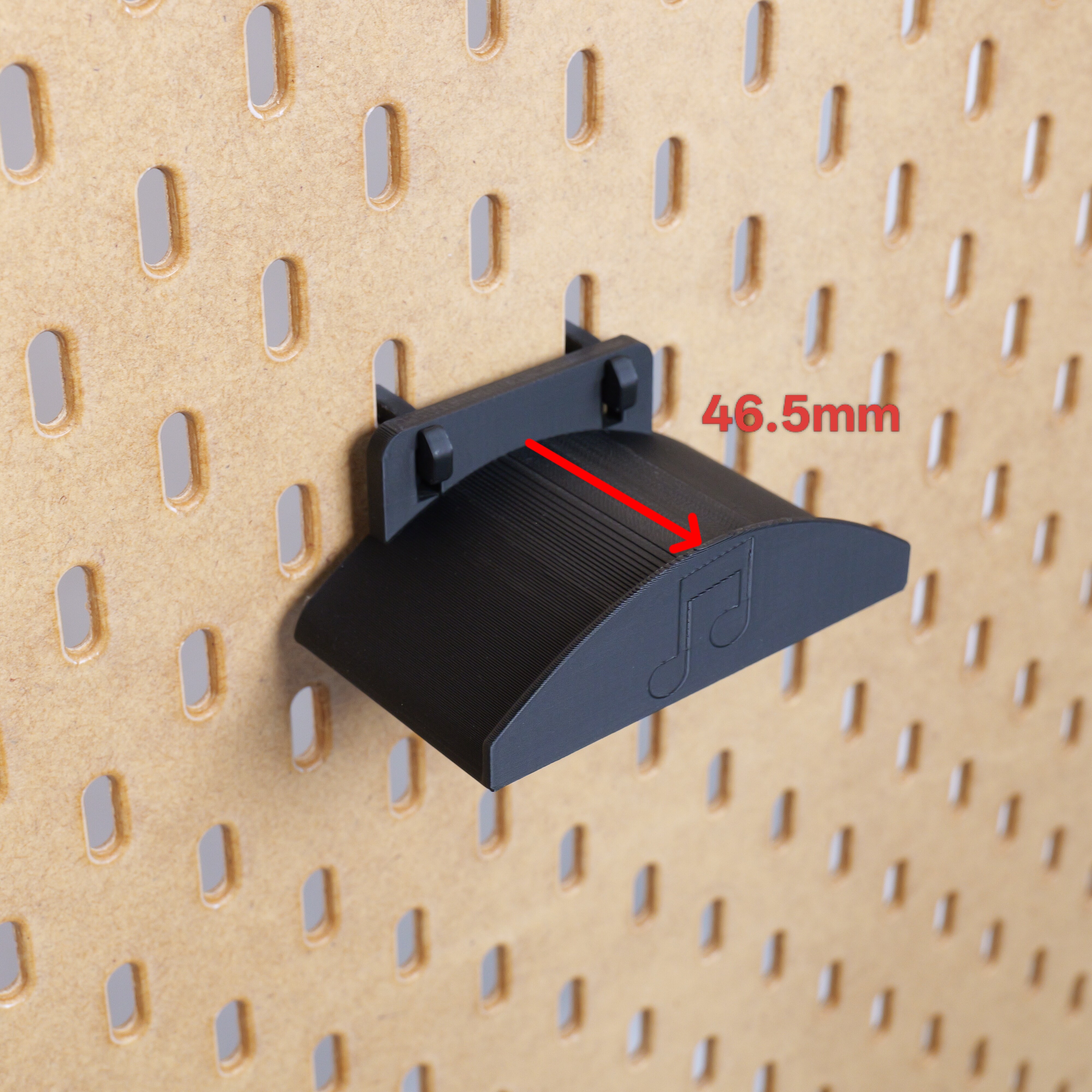Suitable for IKEA hole board round hole IKEA hole board accessories universal headphone holder