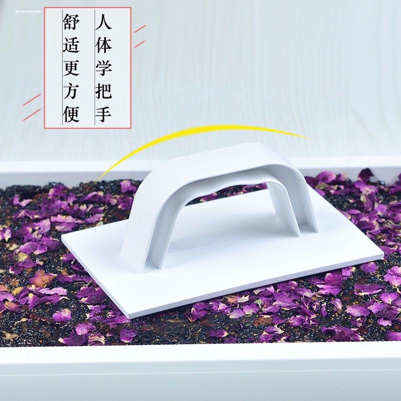 雪花酥压平器牛轧糖阿胶糕专用模具压板烘焙太妃糖定型器抹平家用 - 图1