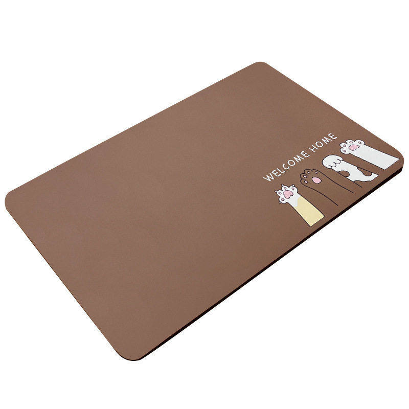 卡通软硅藻泥浴室吸水地垫脚垫卫生间门口防滑速干垫子洗手台地毯,淘宝优惠券,粉丝福利购,淘宝优惠卷