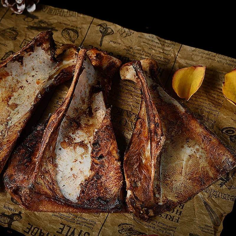 狗狗磨牙棒风干羊扇骨狗狗磨牙零食磨牙洁齿真羊骨小中大型犬通用 - 图2