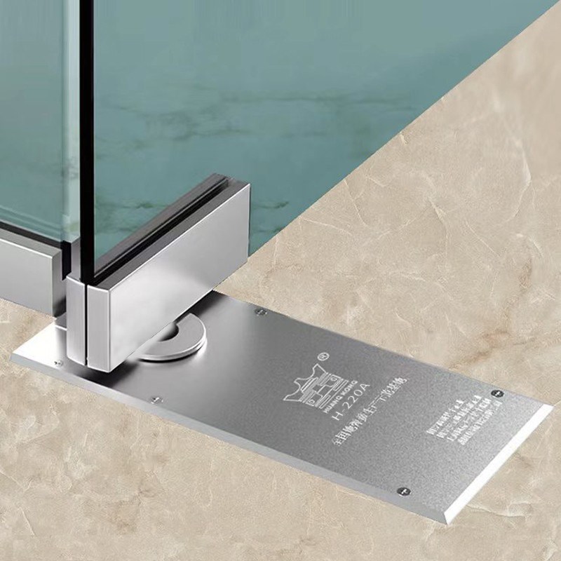 德皇H-220A地弹簧110KG有框无框玻璃地弹门通用两段调速三维调节 - 图2