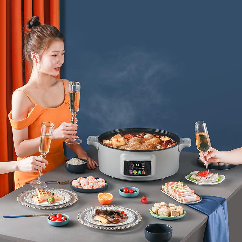 电蒸锅多功能家用大容量多层大号馒头304蒸笼商用预约全自动蒸菜 - 图2