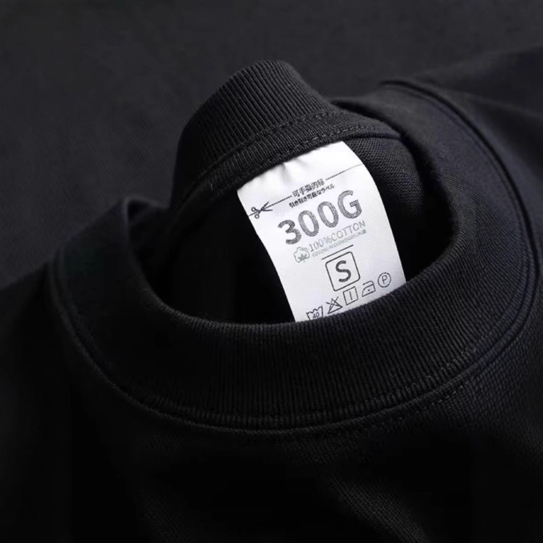 300g重磅美式纯棉短袖t恤男女纯色夏季圆领t恤厚实不透宽松打底衫,淘宝优惠券,粉丝福利购,淘宝优惠卷