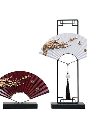 新中式摆件禅意创意现代古风格样板房间书房客厅玄关家居软装饰品